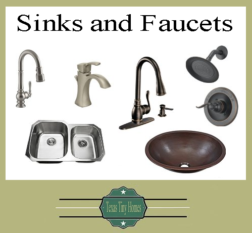 Tiny House Sinks, Tiny Home Sinks, Small House Sinks, Small Home Sinks, Tiny House Faucets, Tiny Home Faucets, Tiny Home Plumbing Fixtures
